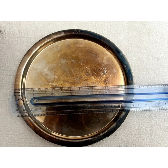 2Pcs/pack Vintage Reed and Barton Silver Plated Bowl 175 Plate 980 - Picture 6 of 6